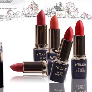 Son lì Hàn Quốc Helen Nude Lipstick siêu mịn lâu trôi