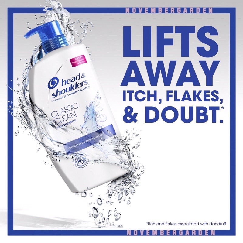 Dầu gội tóc gàu nặng head & shoulders Classic Clean Daily Shampoo Proven Healthy Hair & Scalp 1.28l