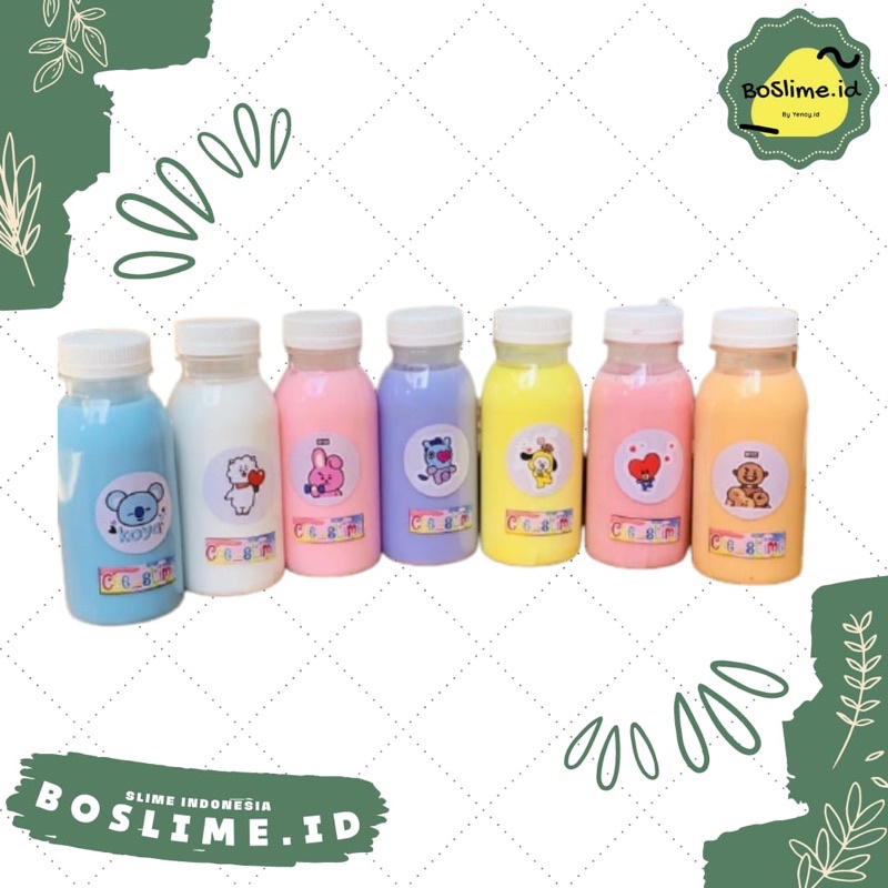 1 Bộ Đồ Chơi SLIME 2 Lọ Và Dụng Cụ Trang Trí/Trang Trí/Salaim SLEM SLEM SLIME Bóng Cao Cấp