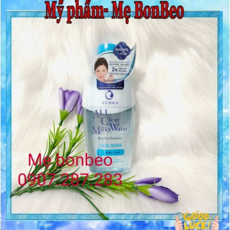 Nước tẩy trang Micellar Senka A.L.L Clear Water Fresh 230ml