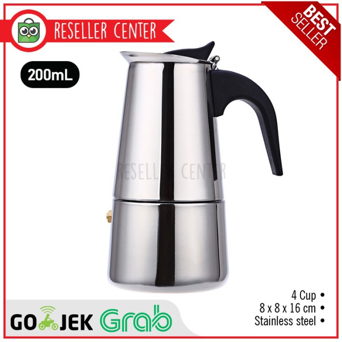 Máy Pha Cà Phê Espresso 200ml 4 Cốc - Z20