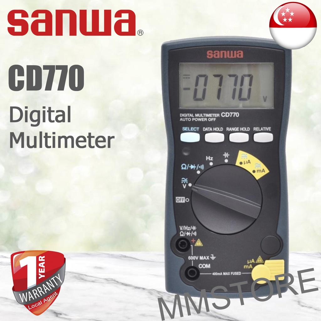 Đồng hồ đo điện vạn năng nhật bản Sanwa CD770