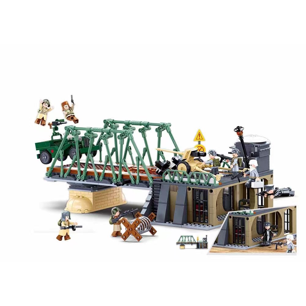 769 Chiếc|Đồ Chơi Lắp Ráp Lego Nhân Vật World War II