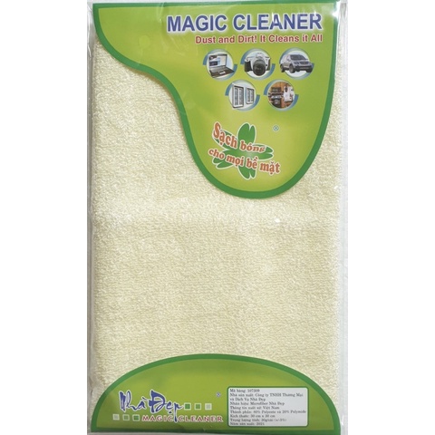 Khăn lau đa năng Microfiber không bám bụi 30x30 NDK
