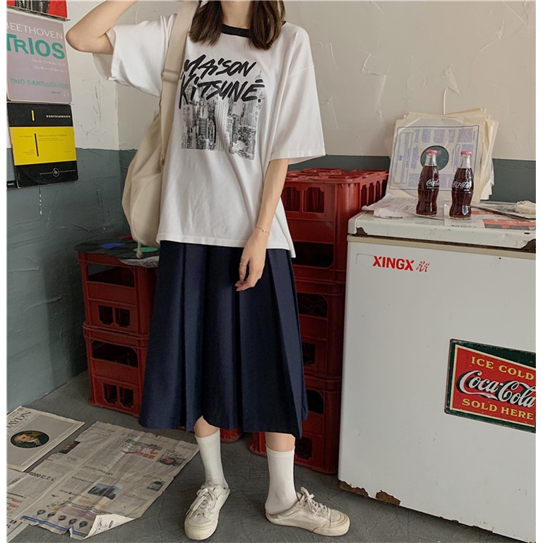 Chân váy lưng cao dáng chữ A phong cách cổ điển độc đáo | BigBuy360 - bigbuy360.vn