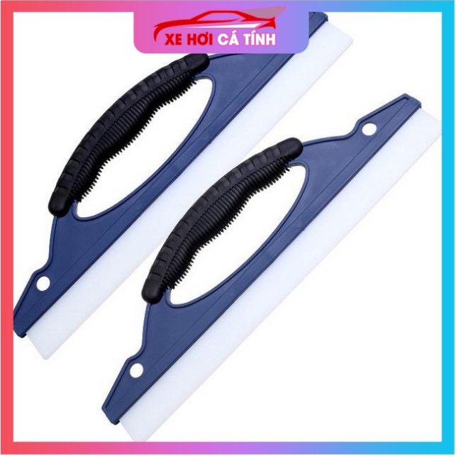 Gạt nước rửa xe màu xanh lưỡi gạt bằng silicone siêu bền nhựa nhám không gây xước về mặt