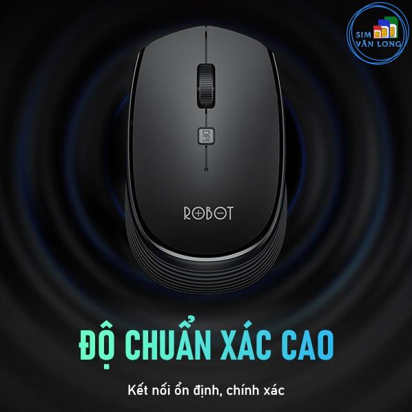 Bộ Bàn Phím Và Chuột Không Dây ROBOT KM3100 Thích Hợp Dùng Cho Laptop, Máy Tính, PC - Bảo Hành 12 Tháng _1