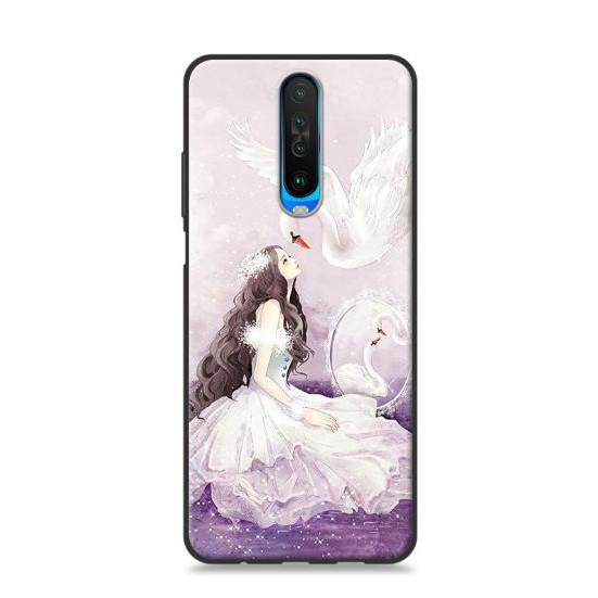 Ốp Lưng Redmi K30 chất liệu cao su in hình cute