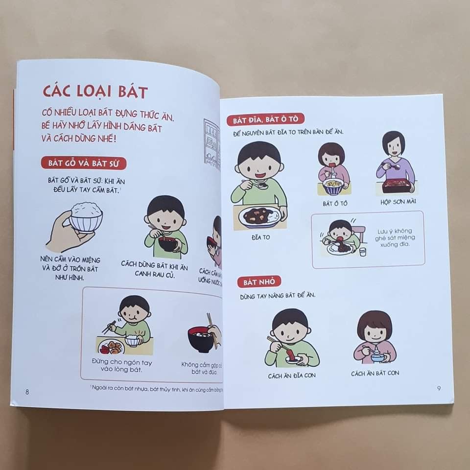 Sách Combo 4 Quyển Cẩm Nang Sinh Hoạt Bằng Tranh Cho Bé