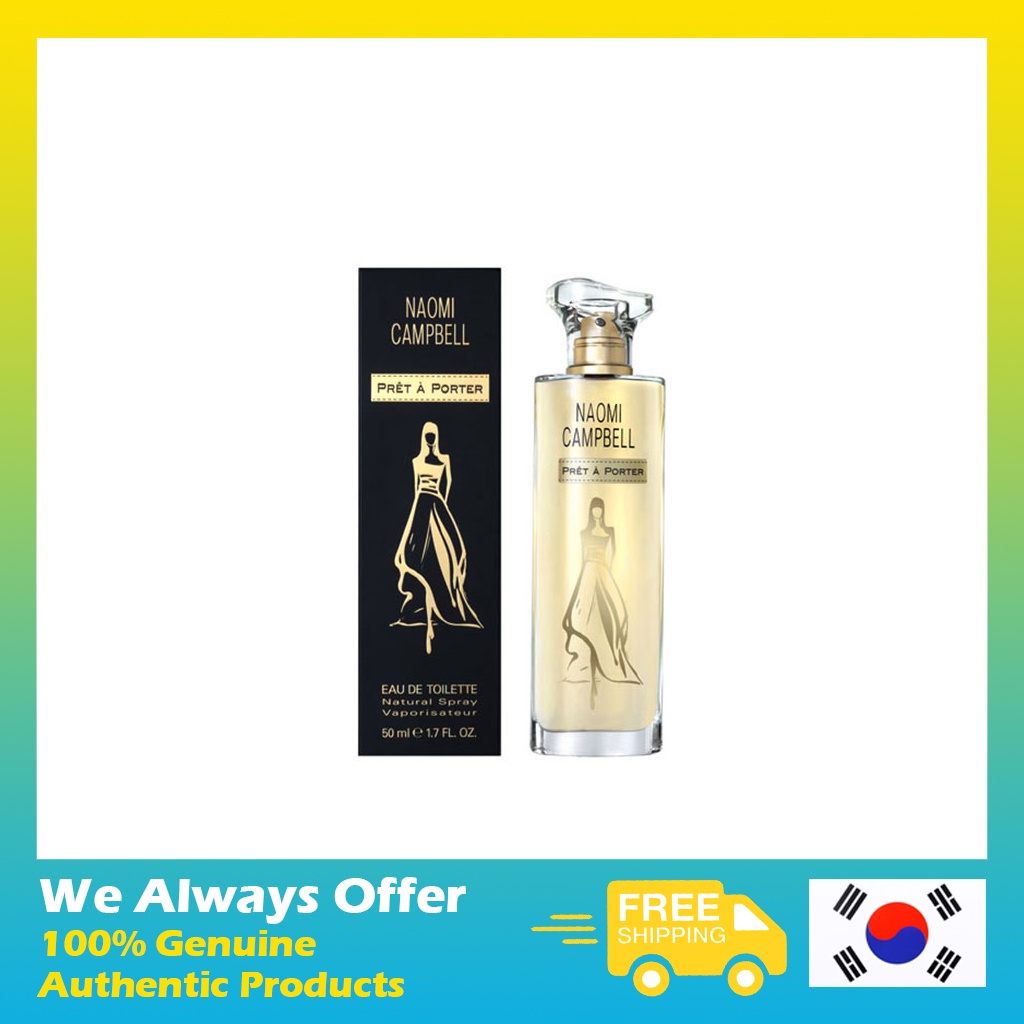 Tạ tay Naomi dung tích 30ml 50ml dành cho nữ [Perfume] Pret a Porter Naomi Campbell for women EDT 30