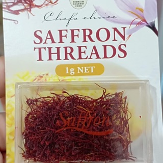 Saffaron (nhuỵ hoa nghệ tây) Sản xuất tại Iran đóng gói tại Úc