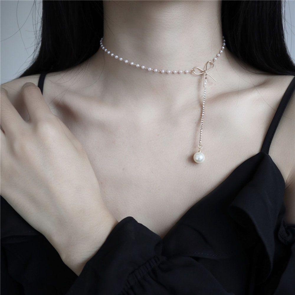Vòng Cổ Choker Thiết Kế Thanh Lịch Thời Trang Hàn Quốc Cho Nữ