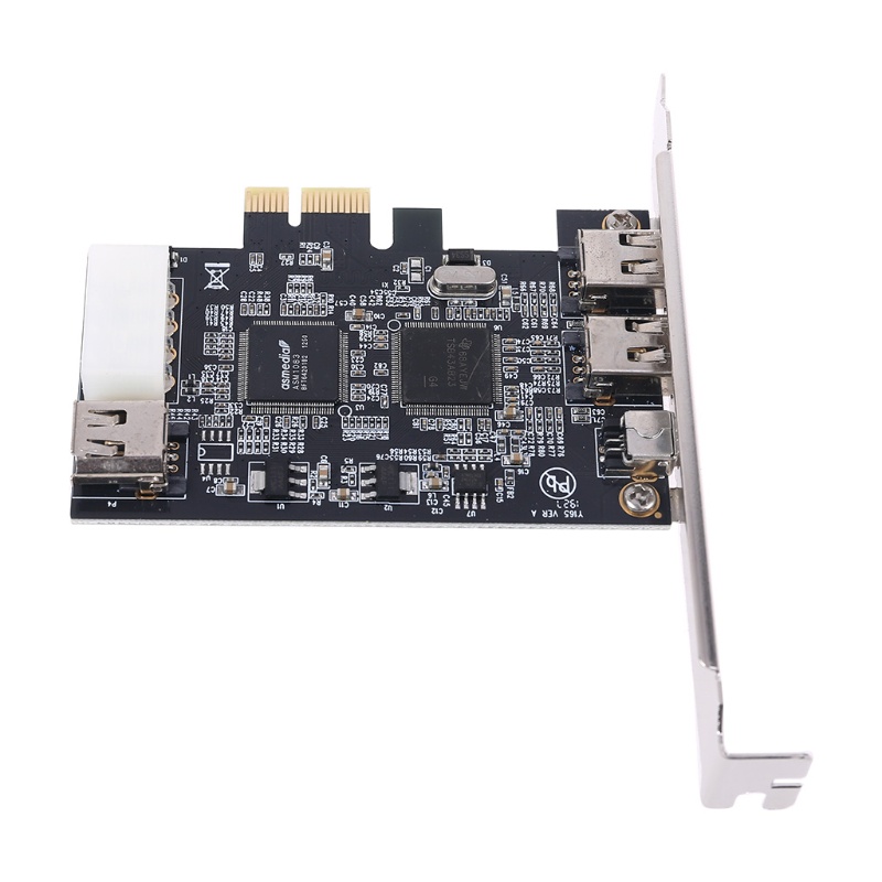 Card Mở Rộng PCIe 3 Cổng PCI Cho Express 1394B &amp; 1394A TI XIO2