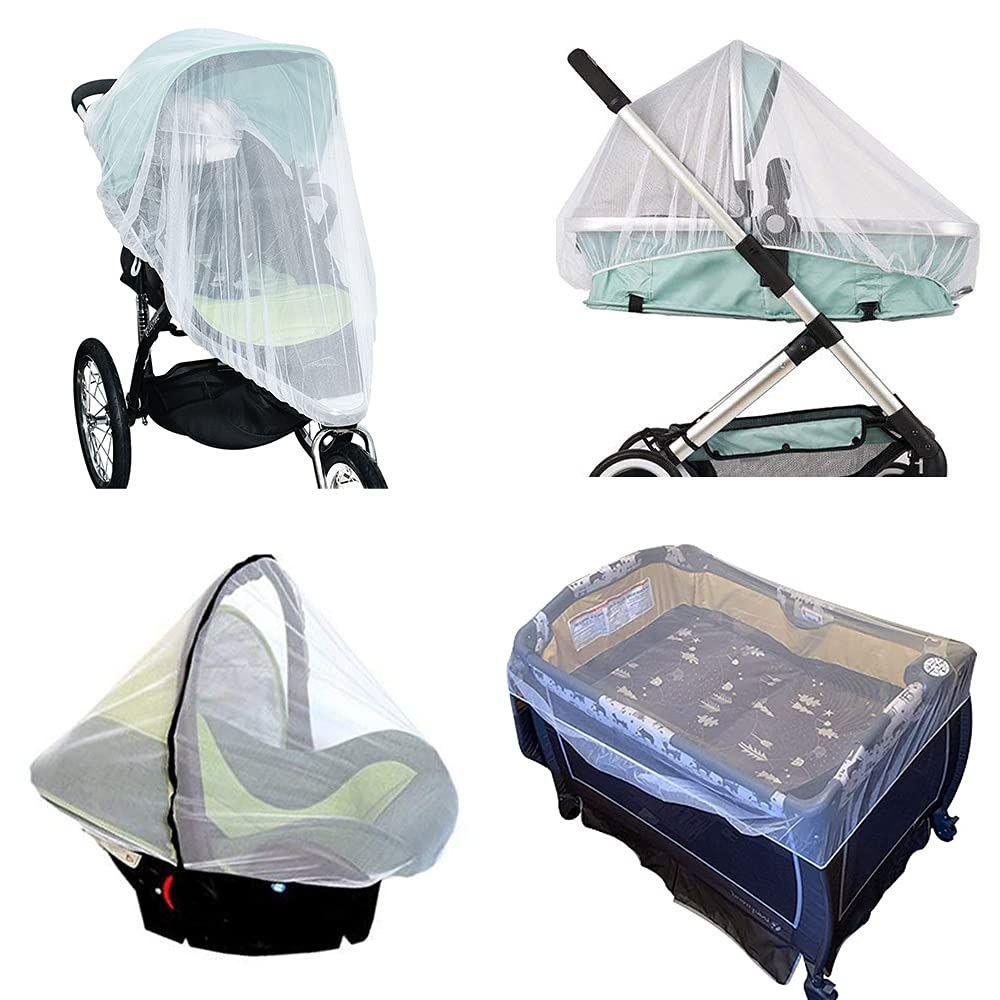 1 Lưới Chống Muỗi Thoáng Khí Che Phủ Toàn Diện Cho Xe Đẩy Em Bé
