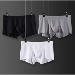 [SIÊU XỊN] Quần Sịp Đùi Nam Đúc Su Thun Lụa Ép Lạnh Không Viền Hằn Siêu Mát Siêu Thoáng HOT Bikini { K301 }