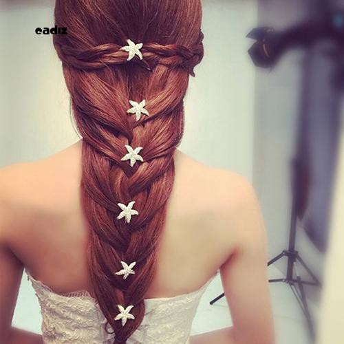 Set 6 ghim tóc soa biển xinh xắn