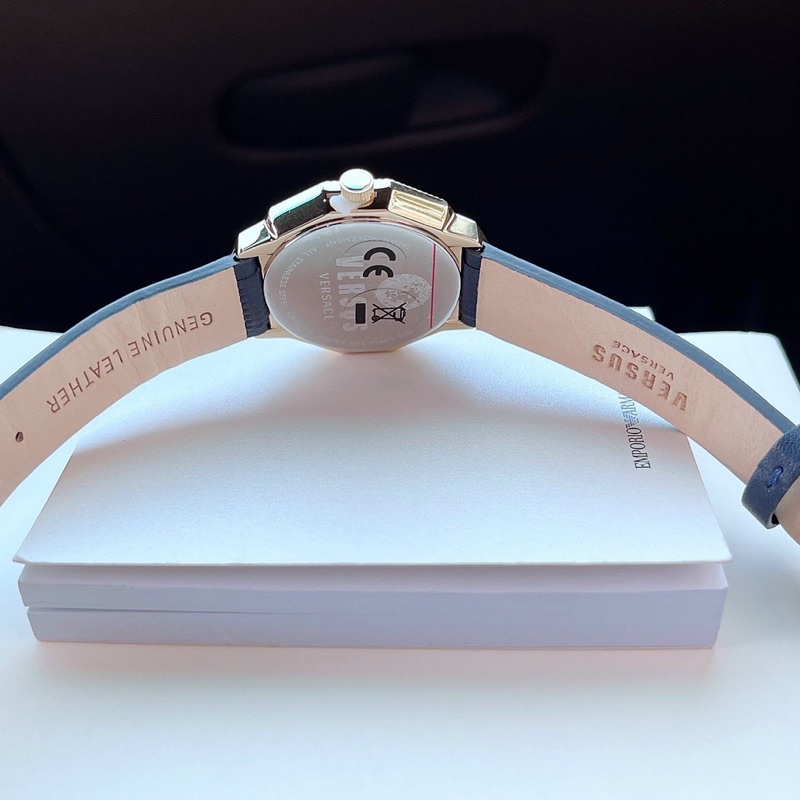 Đồng hồ nữ Versus dây da, mặt 37mm