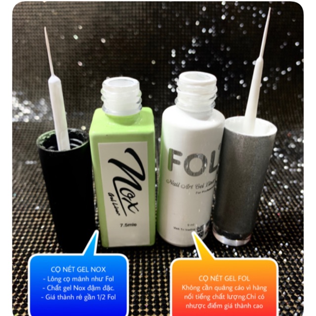Cọ nét gel Nox