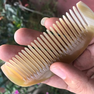 Lược sừng múi bưởi mini đẹp (Size : XS - 10cm) - COH181