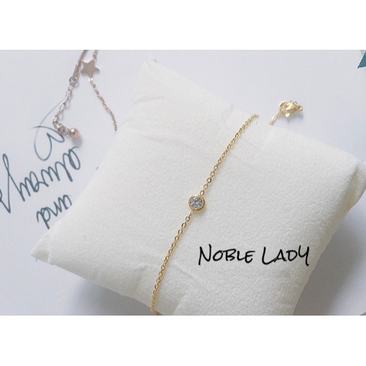 Lắc chân titan nữ cao cấp TT2591- Cam kết không đen