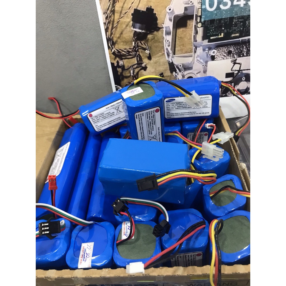 PIN LG 3200mAh NÂNG CẤP CHO ROBOT HÚT BỤI RAPIDO R6S,R8S,RR8,RR6