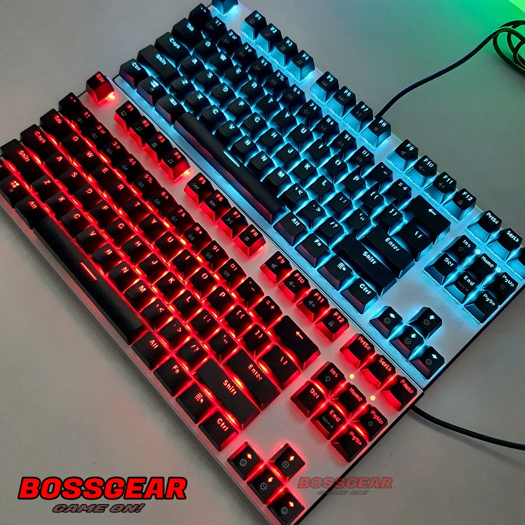 Bàn phím cơ E-DRA EK3087 TKL ( LED đỏ, BLue-Red-Brown Switch, Bảo hành 2 năm )