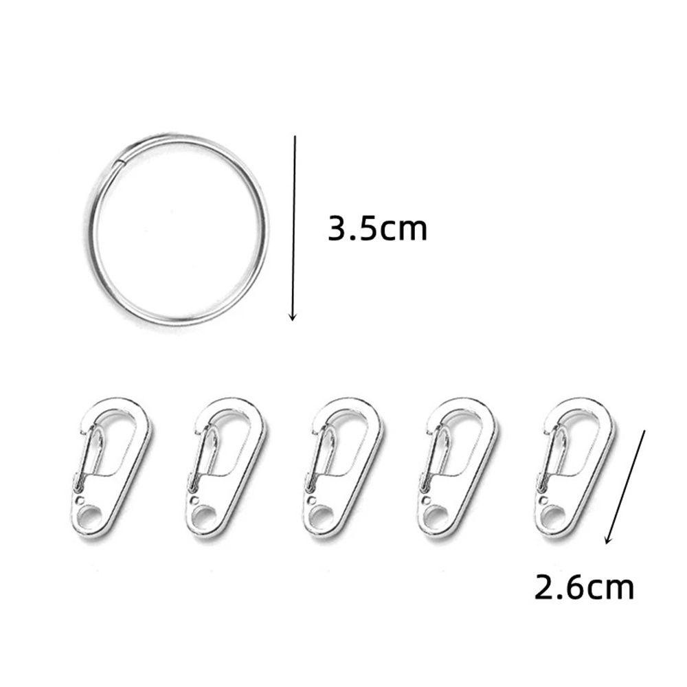 Set 5 Móc Treo Chìa Khóa DIY Tiện Dụng