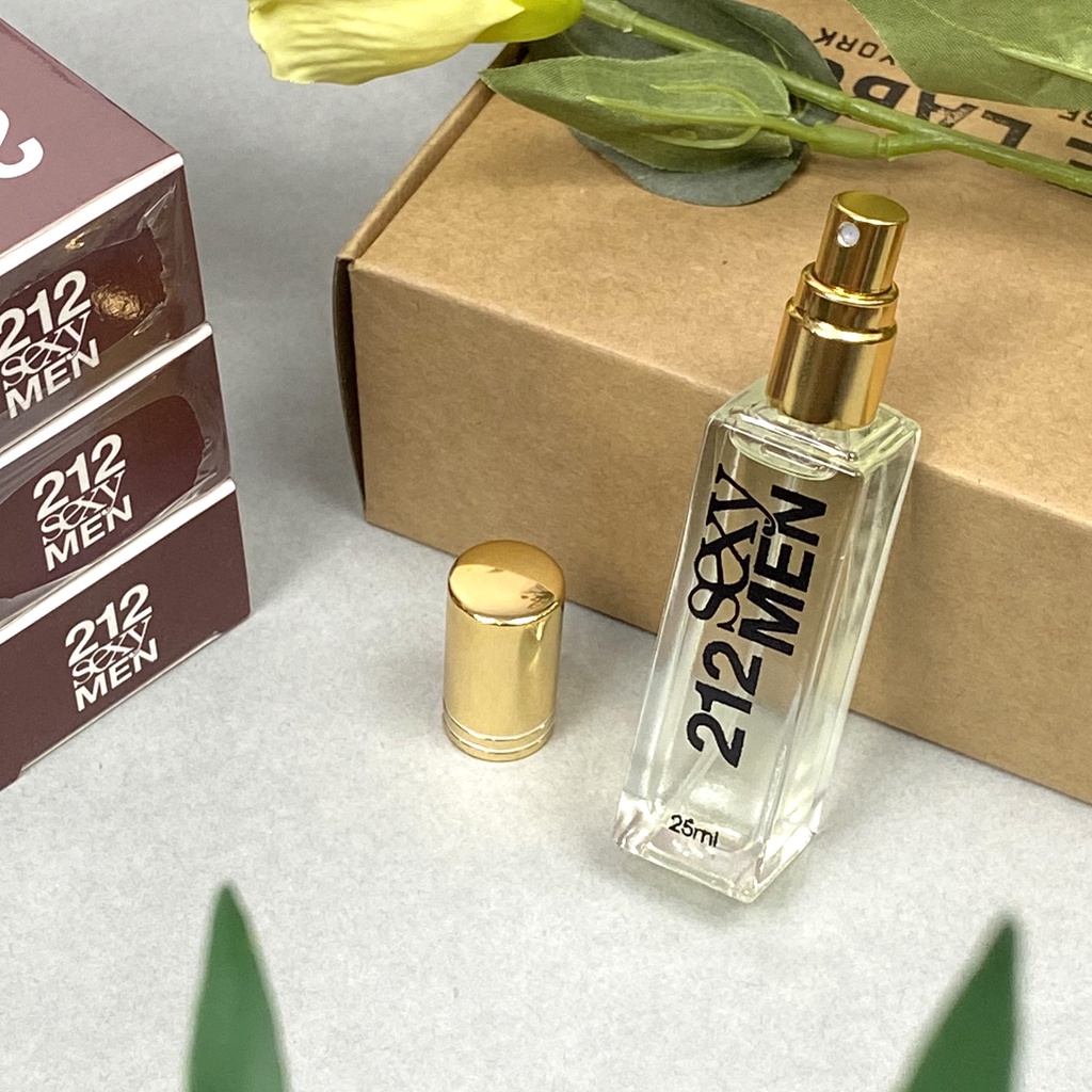 Nước hoa 212 sexy men 25ml thơm lâu hương ngọt dịu quyến rũ nước hoa nội địa trung nam