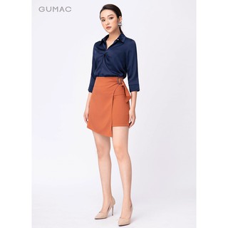 Áo nút xoắn cổ đức AA10248 GUMAC