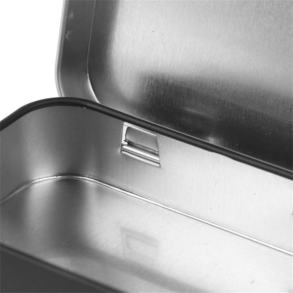 Hộp Thiếc Đen Đựng Tiền Xu / Kẹo Sinh Tồn