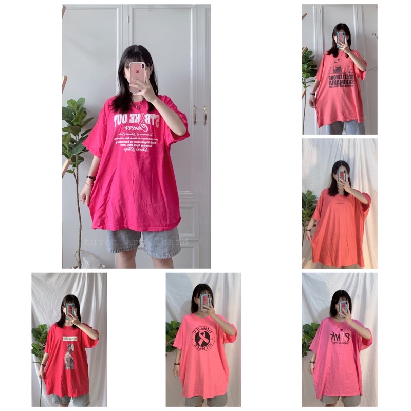 PHÔNG 2HAND UNISEX MÀU HỒNG