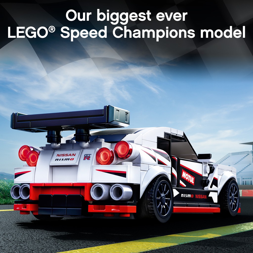 [Mã LIFET254 giảm 100K đơn 499K] LEGO SPEED CHAMPIONS 76896 Siêu Xe Nissan GT-R Nismo ( 298 Chi tiết)