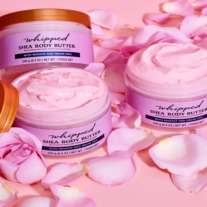Bơ Dưỡng Thể Tree Hut - Butter Tree Hut's Moroccan Rose Whipped Shea Body 240gram