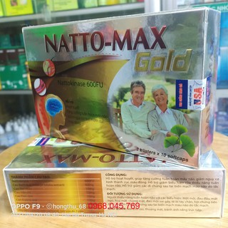 NATTO-MAX Gold hộp 30 viên