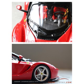 [Full box]Xe mô hình Ferrari Laferrari 1:24 Bburago