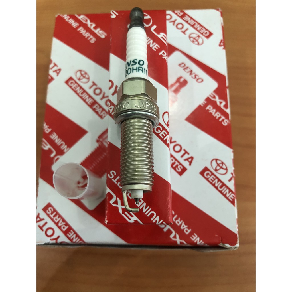 Bộ 4 Bugi Denso Toyota Vios Camry Corolla Altis Matrix Prius Wish