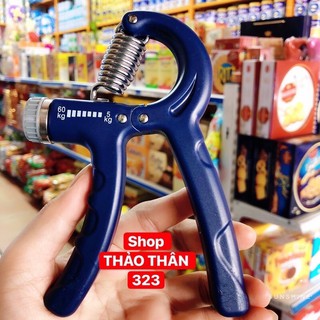 dụng cụ tập gym,tập cơ tay,dây kéo cơ,kìm bóp tay chư A có lò xo điều chỉnh theo kg(hkm ensure)
