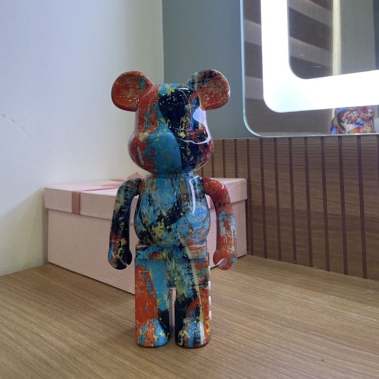 Loa Bluetooth Gấu Bearbrick B5+ Loa Bluetooth Máy Tính Laptop Điện Thoại Giá Rẻ Với Âm Thanh Sống Động Bass Treble Hay