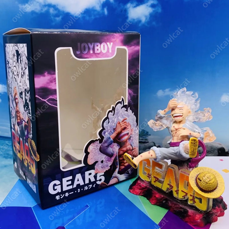 Mô Hình Nhân Vật One Piece Gear 5 Luffy  Nika Fruit Awakening VS Kaidou 10cm Monkey D Luffy PVC Figure Wano Version Gear Fifth Wanokuni Anime Onepiece Straw Hat Pirate