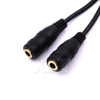 [Mã ELHACE giảm 4% đơn 300K] Jack Audio Chia 1 Thành 2 Cổng 3.5 - AUD353
