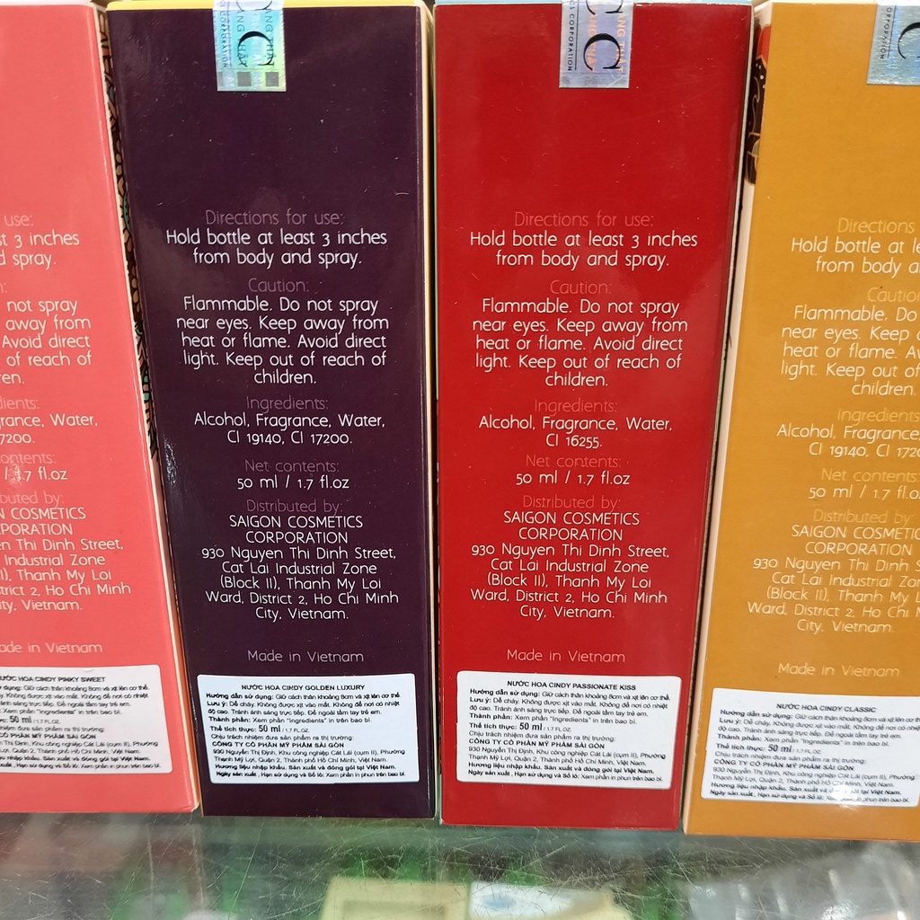 Nước hoa Cindy 50ml