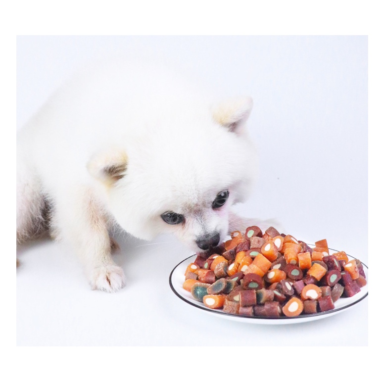 Snack SANDWICH hỗn hợp cho chó mèo túi 500g  (bánh thưởng cho chó mèo) - FUNNY U
