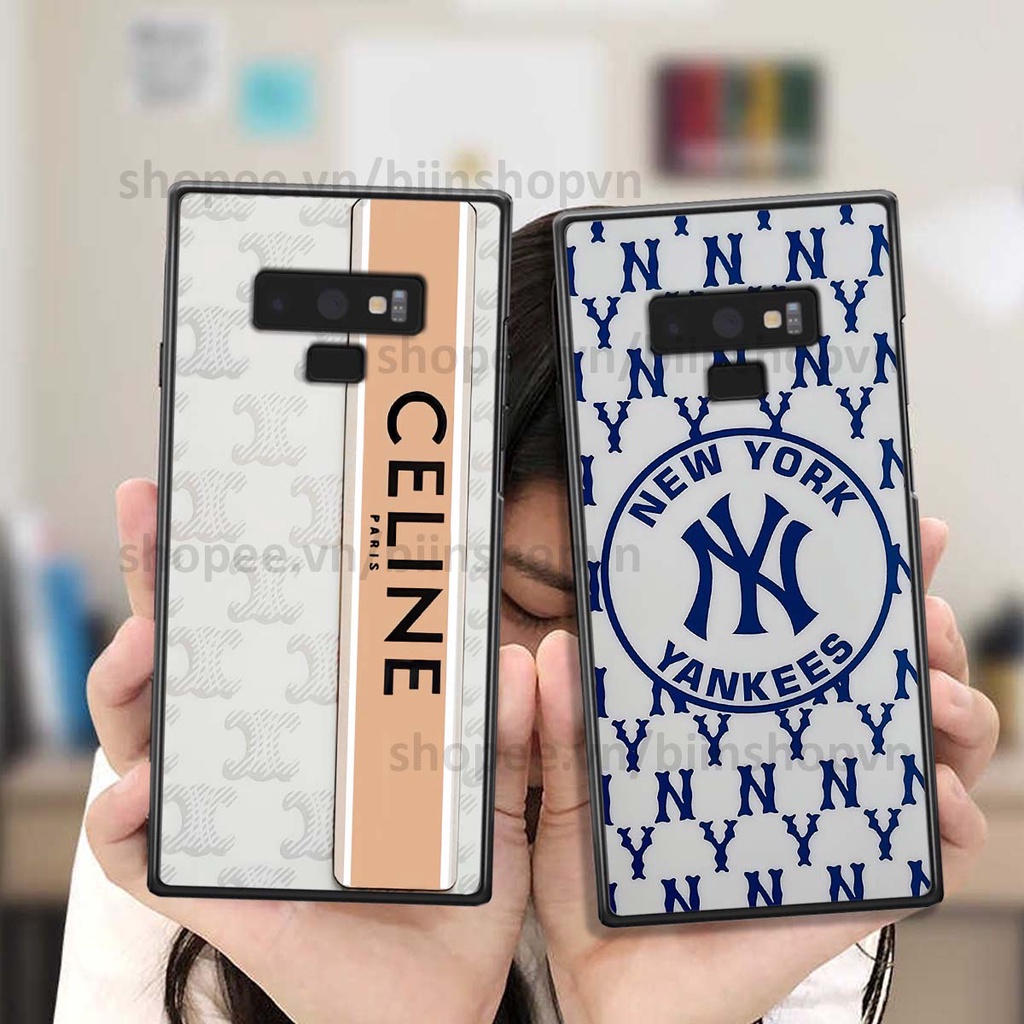 Ốp Samsung Note 9 in hình các thương hiệu nổi tiếng siêu đẹp, thời trang cá tính