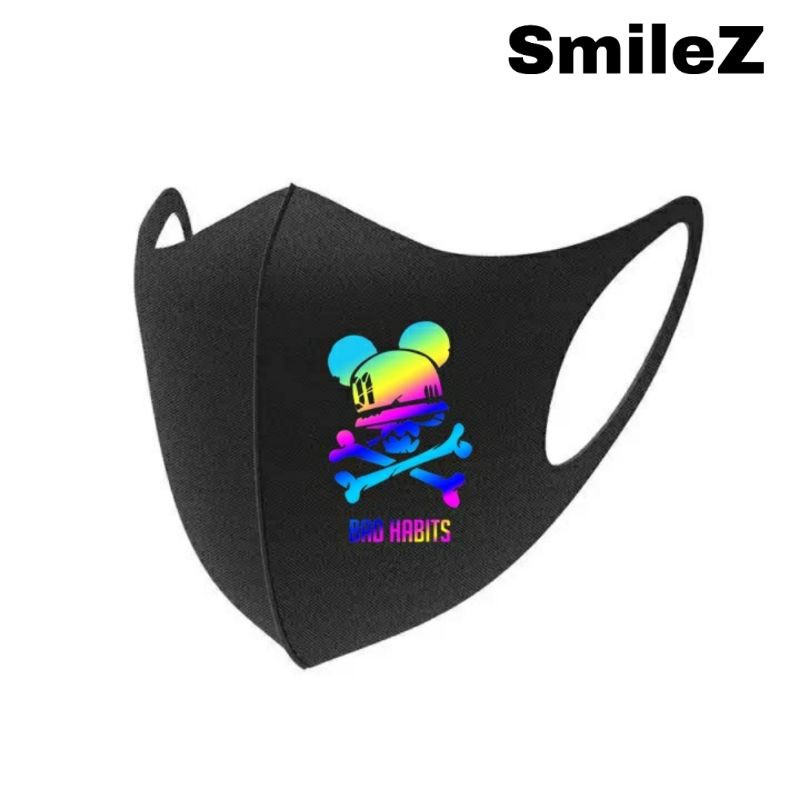 Khẩu Trang Phản Quang Unisex Vải SU Cotton Hàn Quốc SmileZ | BigBuy360 - bigbuy360.vn