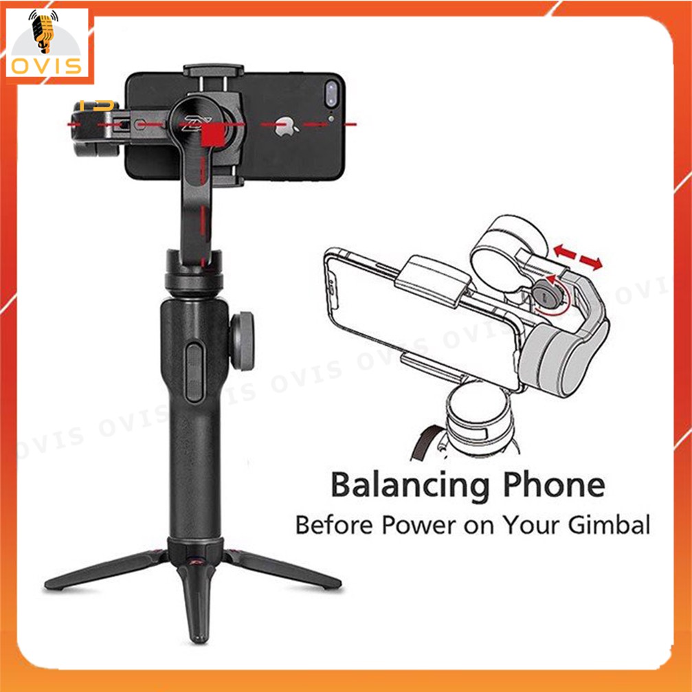 [BH 1 ĐỔI 1] Tay Cầm Chống Rung (Gimbal) Zhiyun Smooth 4 Cho Điện Thoại, Tự Động Lấy Nét, Theo Dõi Chuyển Động | BigBuy360 - bigbuy360.vn