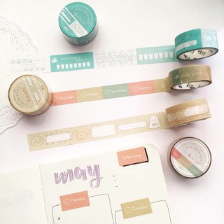 Washi tape kế hoạch - Room17vn