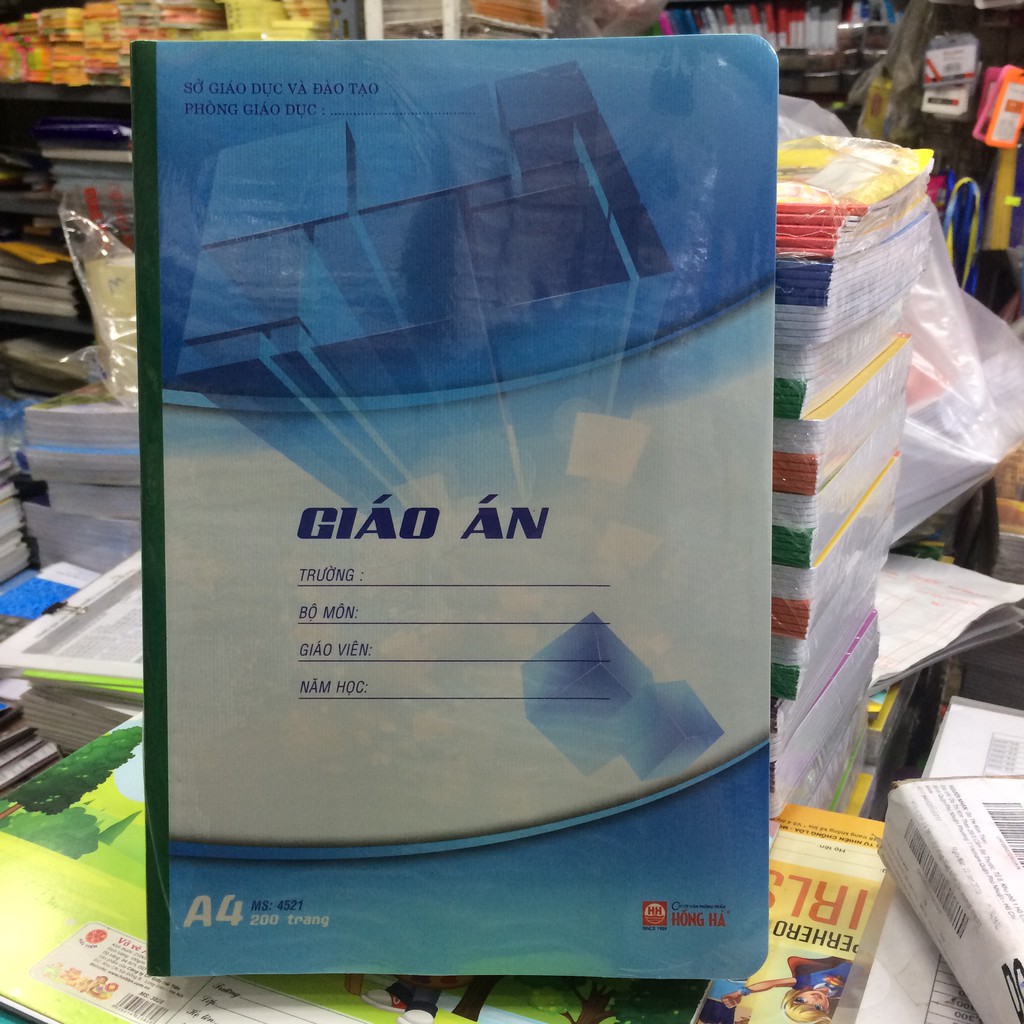 Sổ giáo án Hồng Hà A4 200tr 4521