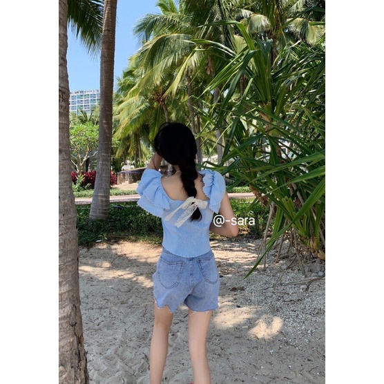 G35. 5518. ÁO VAI BÈO CHUN LƯNG SANG CHẢNH
