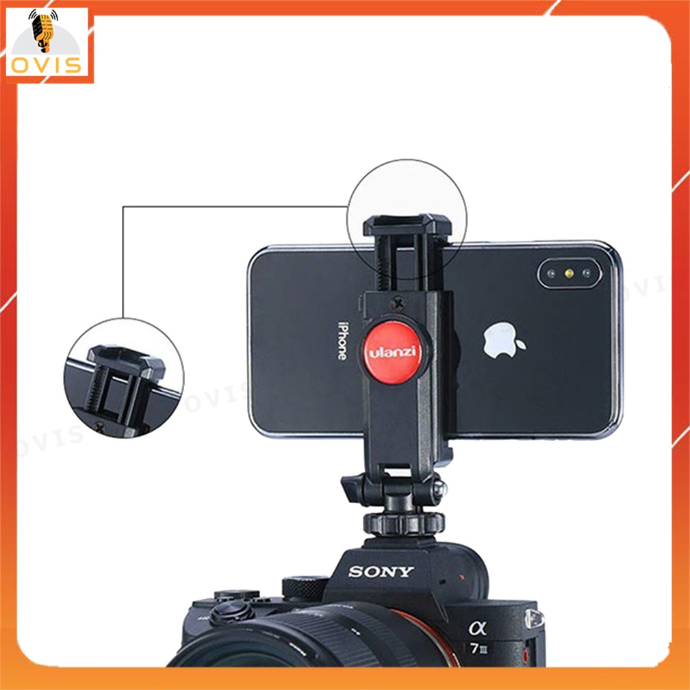 Kẹp Xoay 360 độ cho Điện thoại Smartphone | Ulanzi ST-06 / ST-06S