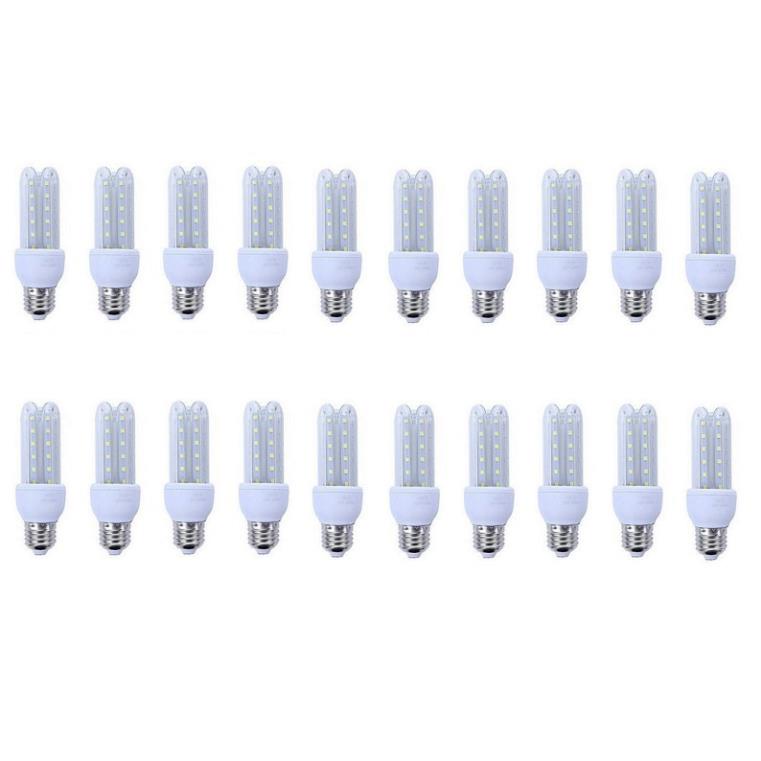 Bộ 20 bóng đèn led chữ U 5w sáng bền đẹp